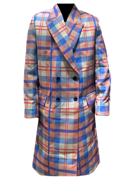 And Just Like That S02 Carrie Bradshaw Plaid Coat