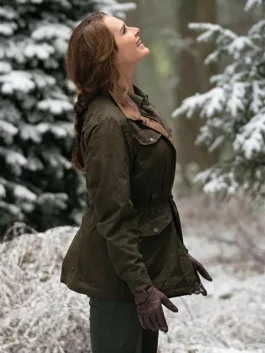 Brooke Shields A Castle for Christmas 2021 Cotton Jacket