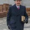 A Haunting in Venice Kenneth Branagh Blue Trench Coat