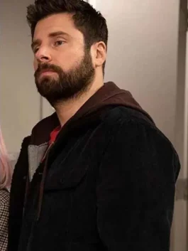 A Million Little Things James Roday Corduroy Jacket side pose