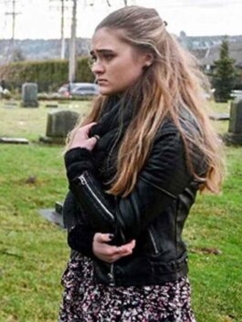 A Million Little Things Lizzy Greene Leather Jacket