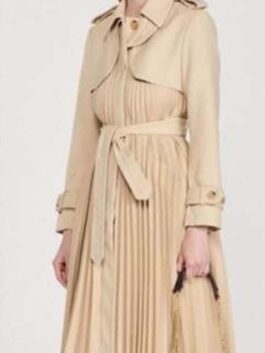 Accused 2023 Julia Goldani Telles Pleated Coat