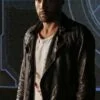 Agents of Shield Nick Blood Black Leather Jacket