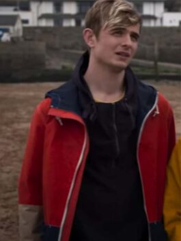 Alex Rider S02 Otto Farrant Orange Jacket