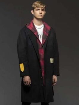 Alex Rider Season 02 Otto Farrant Black Coat