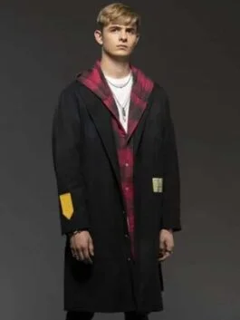 Alex Rider Season 02 Otto Farrant Black Coat