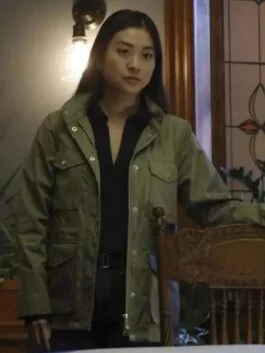Alina Park The Blacklist Green Military Jacket