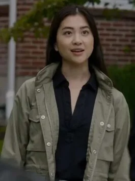 Alina Park The Blacklist Green Military Jacket