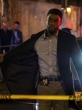 21 Bridges Chadwick Boseman Coat