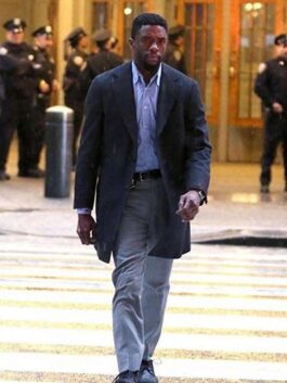 21 Bridges Chadwick Boseman Coat
