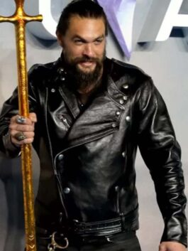 Aquaman and the Lost Kingdom 2023 Jason Momoa Leather Jacket