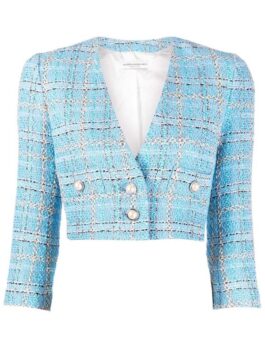 Barbie 2023 Alexandra Shipp Cropped Tweed Jacket