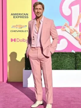 Ryan Gosling Pink Suit