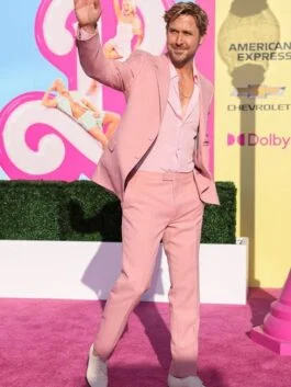 Ryan Gosling Pink Suit