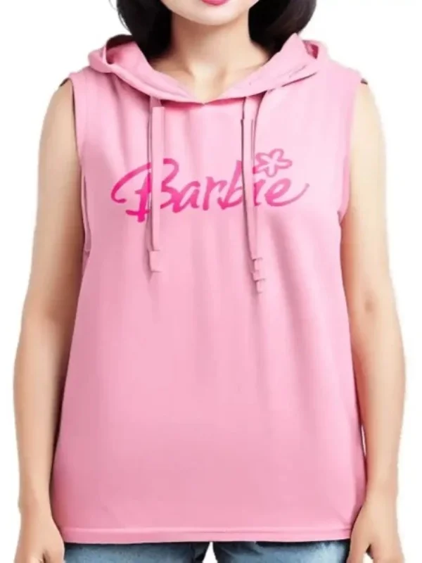 Barbie Sleeveless Hoodie