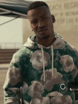 Bel-Air S02 Stevonte Hart Green Floral Hoodie