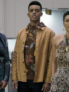 Bel Air 2022 Will Smith Brown Cotton Jacket