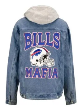 Bills Mafia Denim Hooded Jacket