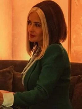 Black Mirror S06 Annie Murphy Green Coat