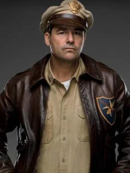 Catch 22 Col. Cathcart Brown Bomber Jacket