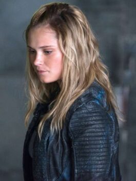 The 100 Eliza Taylor Black Leather Jacket