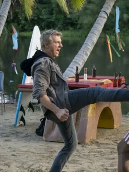 Cobra Kai 5 William Zabka Utility Jacket