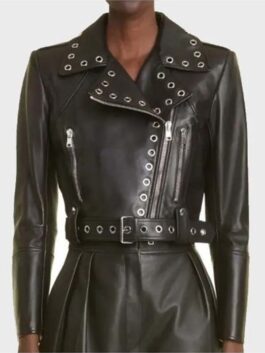 Dany Garcia Good Morning America Leather Jacket