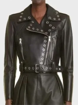 Dany Garcia Good Morning America Leather Jacket