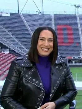 Dany Garcia Good Morning America Leather Jacket