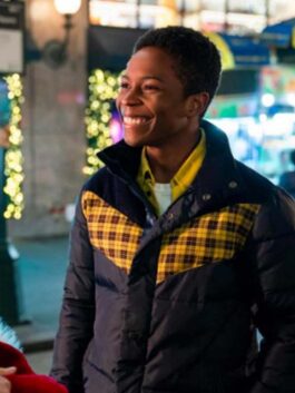 Dash & Lily Dante Brown Parachute Jacket