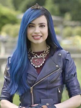 Descendants 3 Evie Purple Leather Jacket