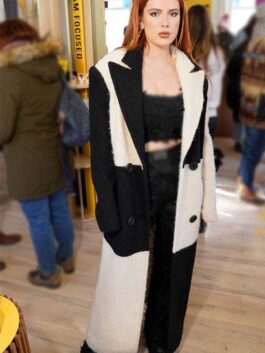 Divinity 2023 Bella Thorne Long Coat