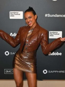 Divinity 2023 Karrueche Tran Cropped Blazer