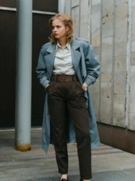 Fisher 2023 Aleksandra Bortich Trench Coat