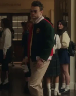 Max Wolfe Colorblock Varsity Jacket