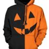 Halloween Pumpkin Head Hoodie