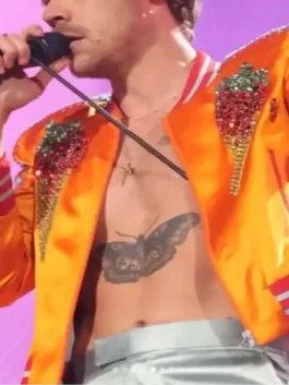 Harry Styles Love On Tour 2023 Jacket side pose