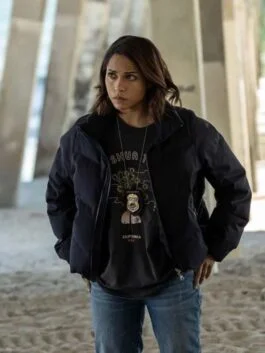 Hightown Monica Raymund Puffer Jacket