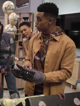 Bel Air 2022 Will Smith Brown Cotton Jacket