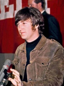 John Lennon Rubber Soul Suede Jacket