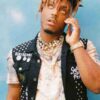 Juice Wrld Black Denim Vest