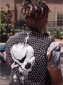 Juice Wrld Black Denim Vest