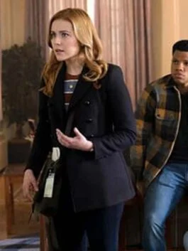 Kennedy McMann Nancy Drew Black Coat