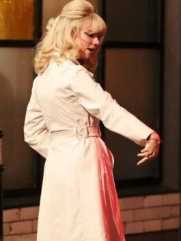 Last Night in Soho Anya Taylor White Leather Coat