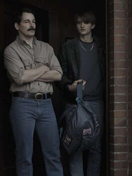 Dark Ulrich Nielsen Black Leather Jacket