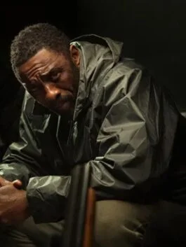 Luther The Fallen Sun 2023 Idris Elba Black Jacket