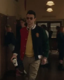 Max Wolfe Colorblock Varsity Jacket