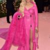 Met Gala Barbie Pink Coat