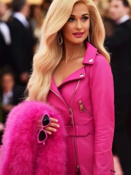 Met Gala Barbie Pink Coat