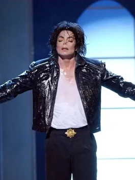 Michael Jackson Beat It Black Jacket front